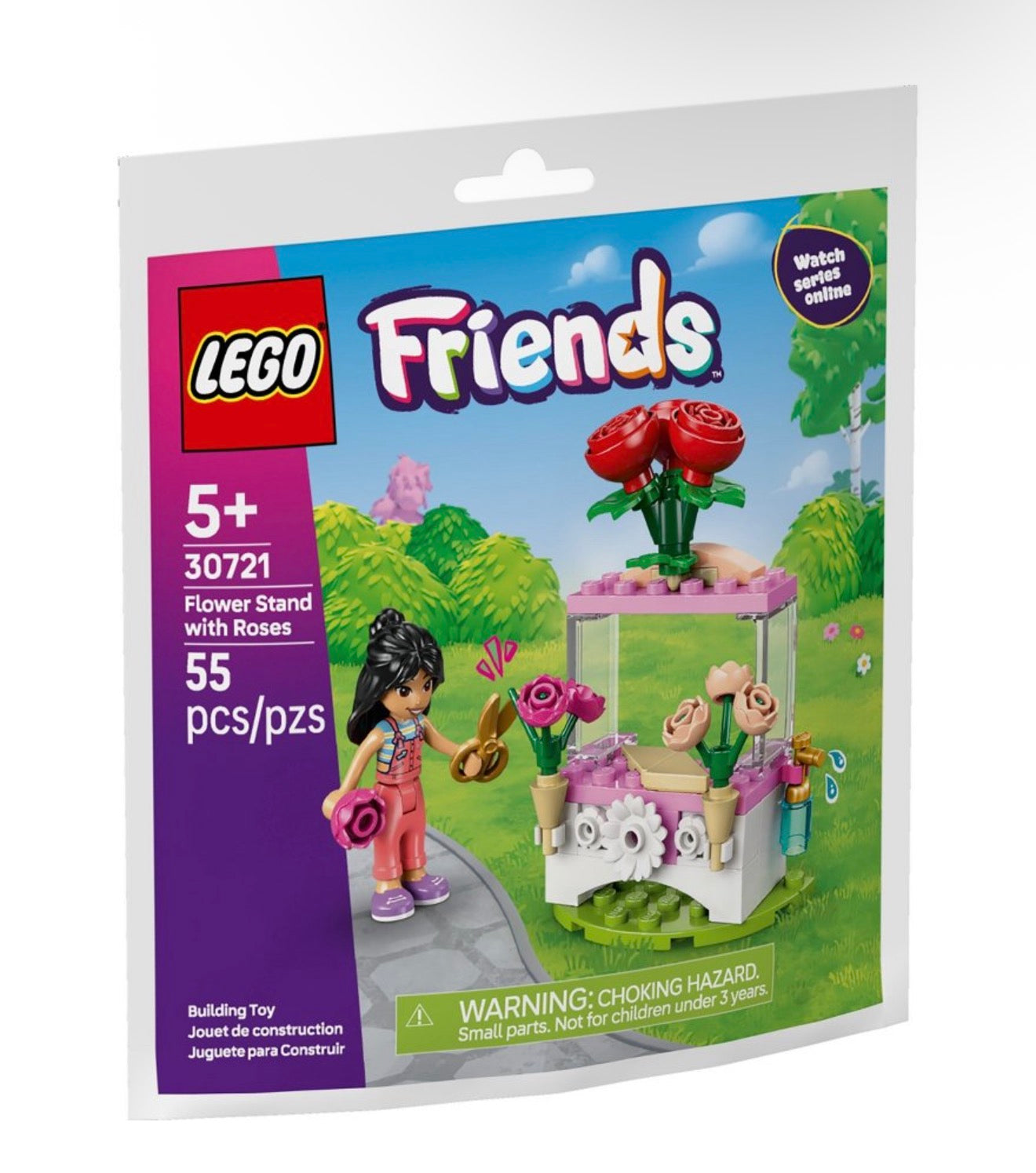 Lego Friends Flower Stand with Roses 30721