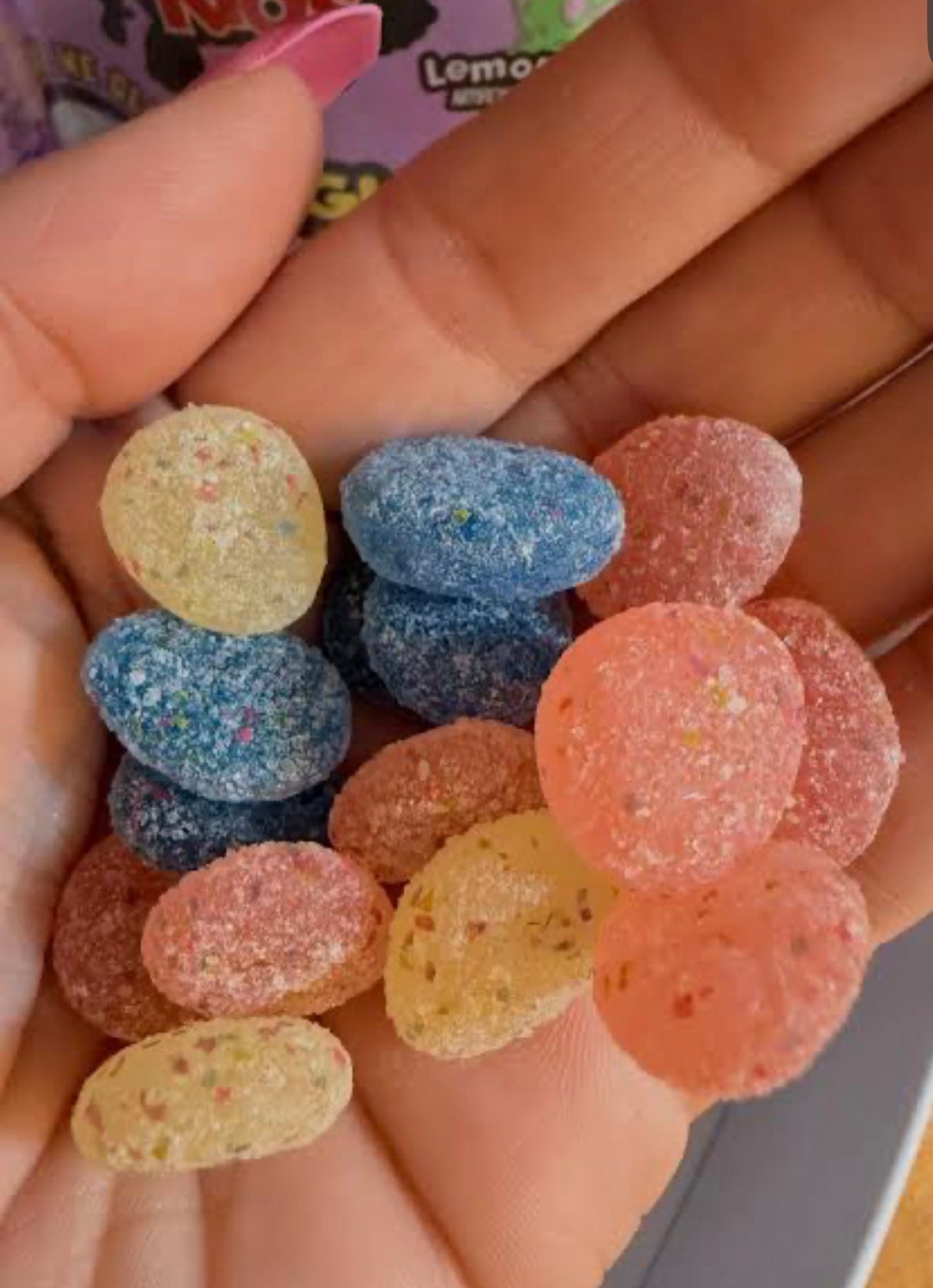 Sour Patch Kids Glow Eggs soft and chewy