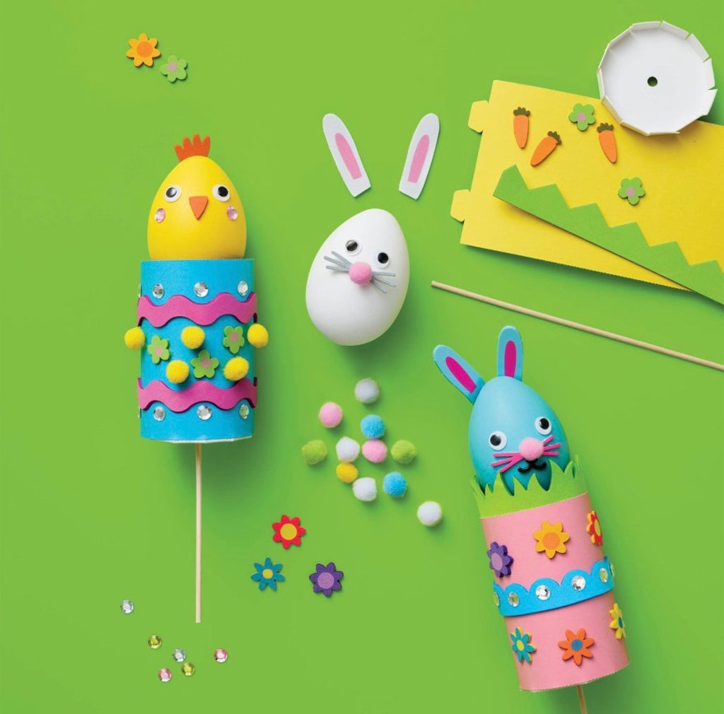 Pop-Up Puppets 3ct Craft Activity Kit - Mondo Llama