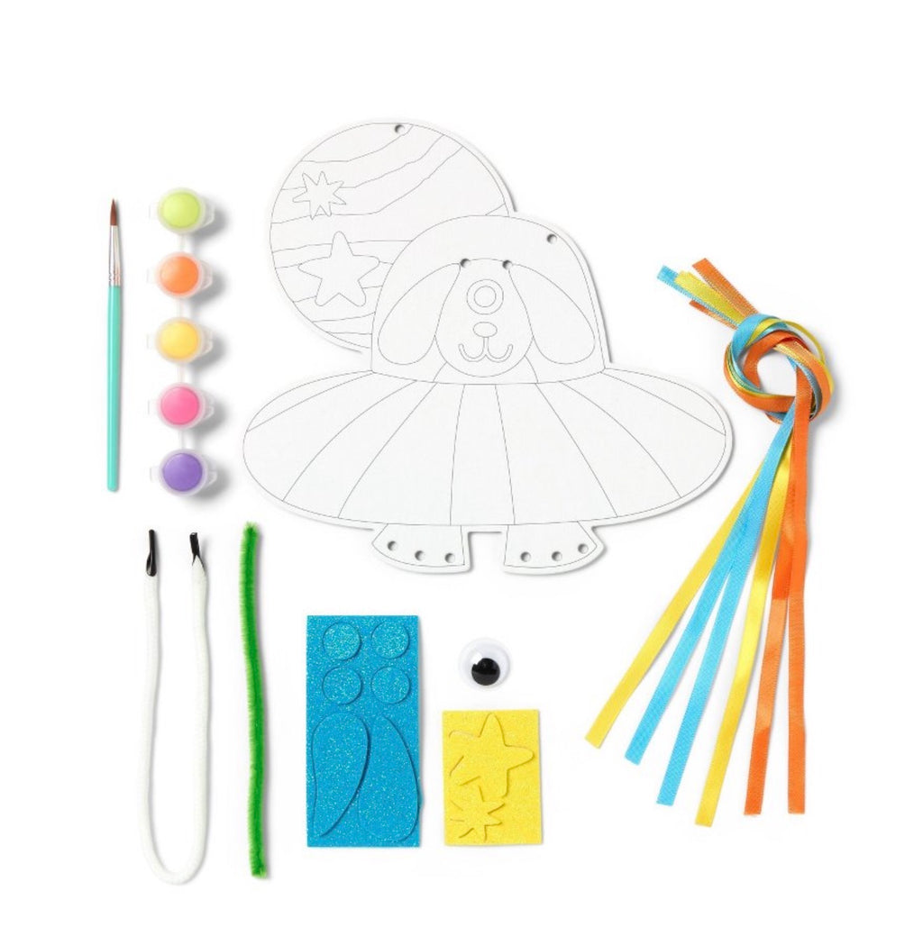 Space Dog Canvas Painting Craft Activity Kit - Mondo Llama