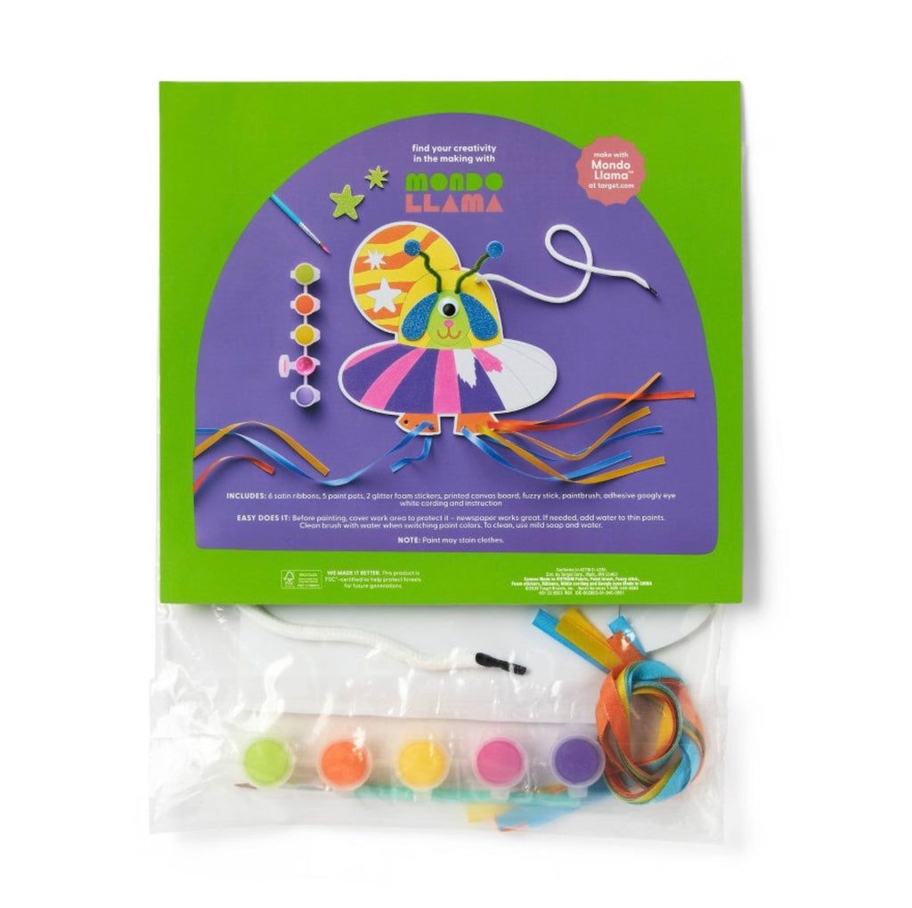 Space Dog Canvas Painting Craft Activity Kit - Mondo Llama