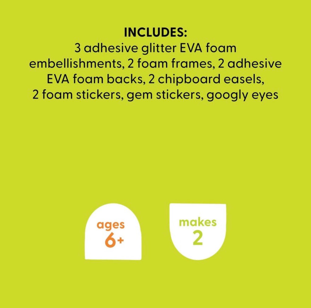 2ct Foam Frame Activity Kit - Mondo Llama