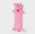 Cat Kids Long Weighted Plush Throw Pillow Pink